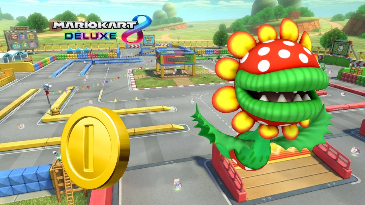 Mario Kart 8 Deluxe Coin Runners (Petey Gameplay)