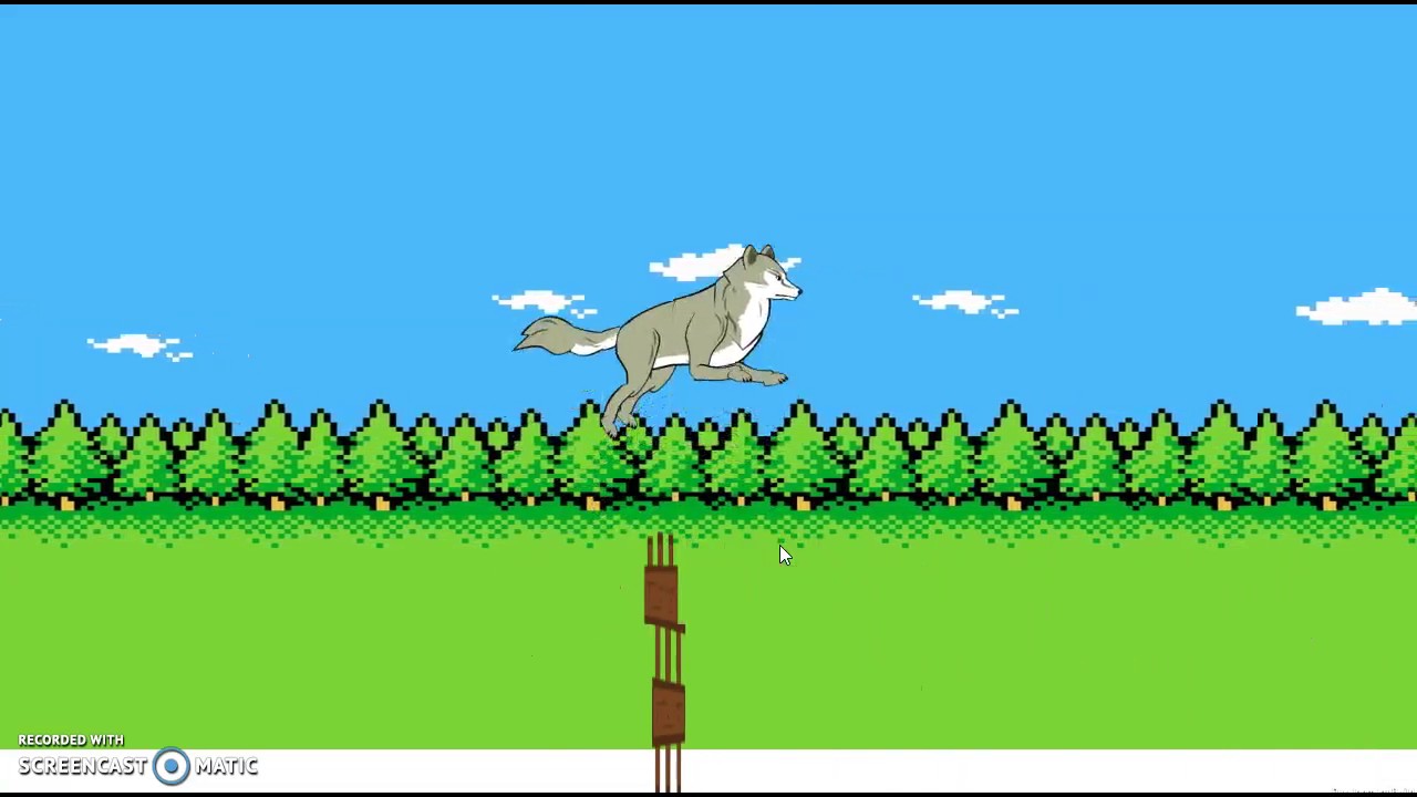 2D Platform Infinite runner game made in Unity3D