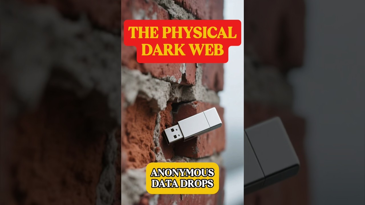 Dead Drops: The Secret USB Network Hidden in Your City's Walls 