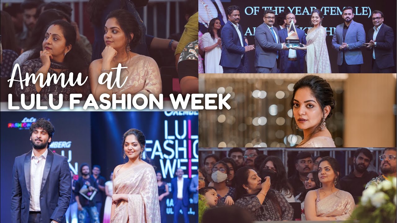 Ammu at Lulu Fashion Week | Behind The Scenes | Sindhu Krishna , Ahaana Krishna