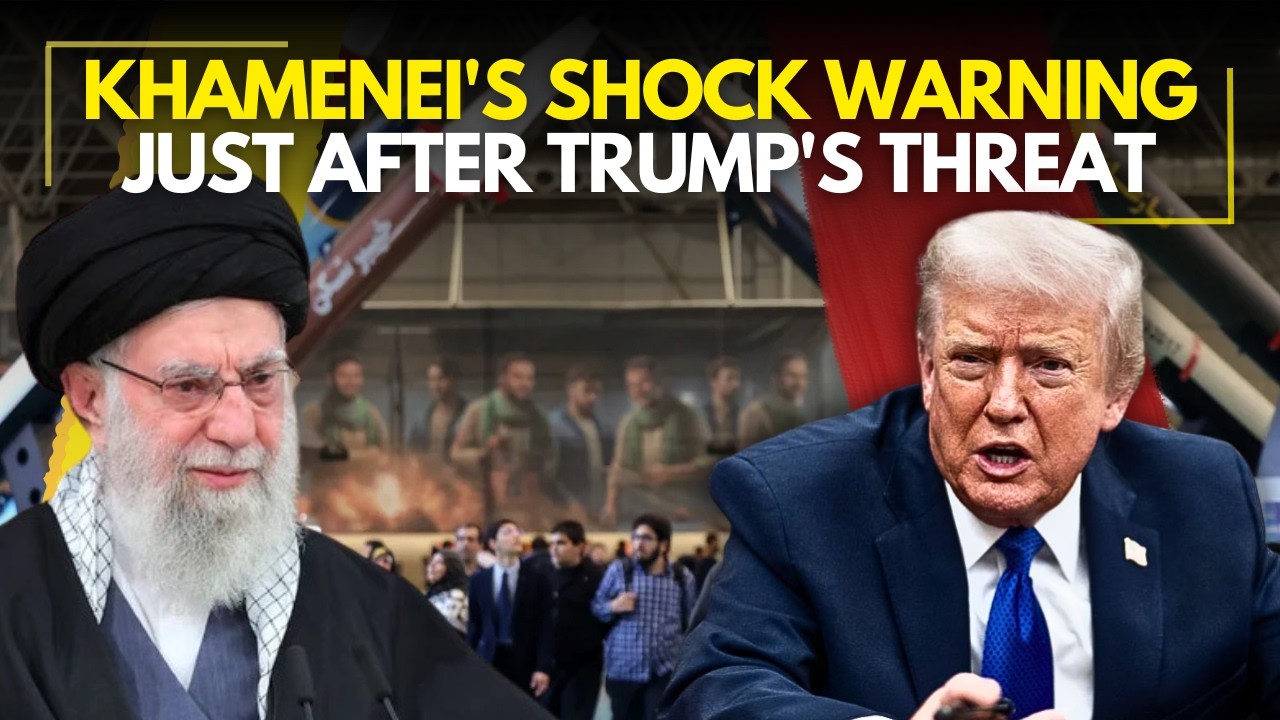 US Vs Iran Live News | Iran Supreme Leader Khamenei Issues Brutal Warning After Trump's Threat