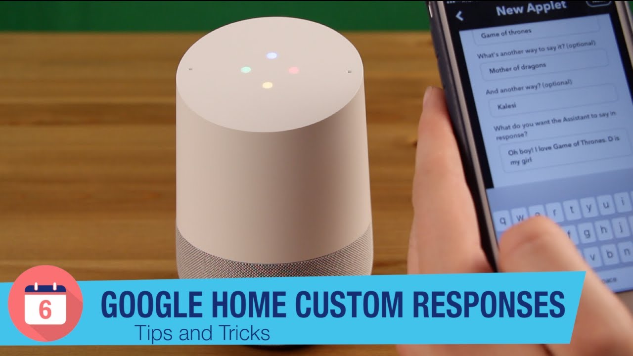 Make Google Home say anything with IFTT