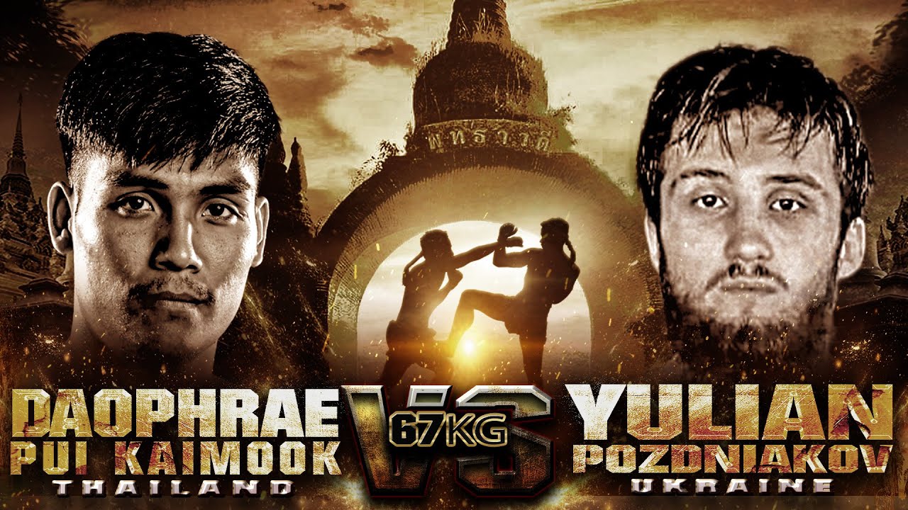 Daophrae Pui Kaimook VS Yulian Pozdniakov | THAI FIGHT Kard Chuek Surat Thani