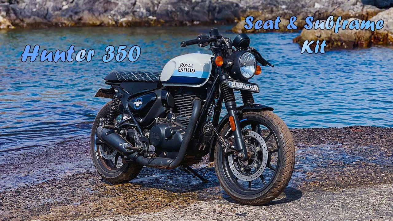 Royal Enfield Hunter 350 в Гоа | Комплект сиденья и подрамника | HNTR 350