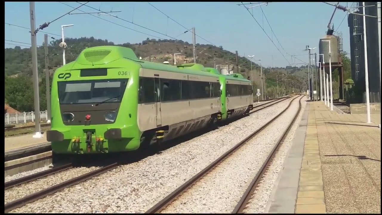 Comboios em Abrantes - 06mai22