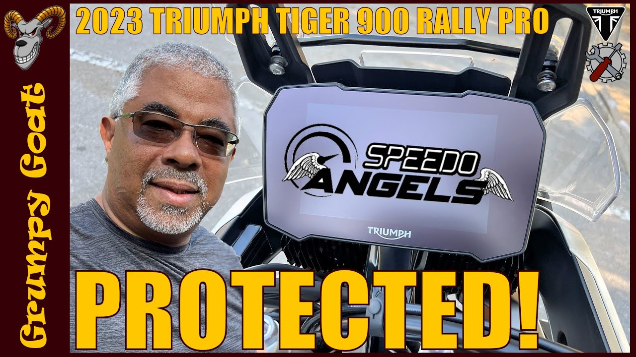 Speedo Angels Dash Protector Installed | First Mods Series | Tiger 900 Rally Pro