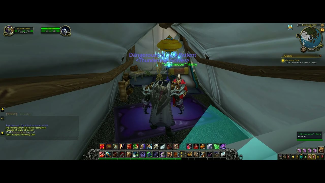 World of Warcraft: Gambling Debt - Quest ID 11464 (Gameplay/Walkthrough)