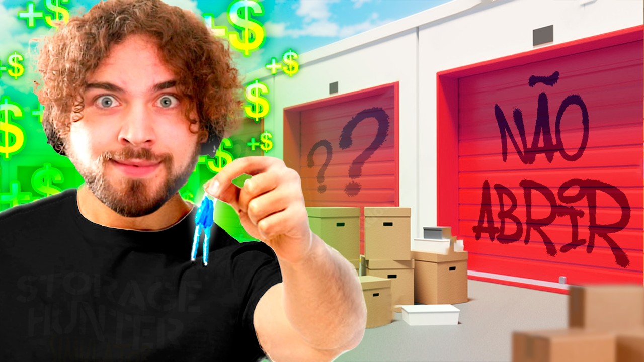Procurei armazéns abandonados e ganhei MILHÕES - Storage Hunter Simulator