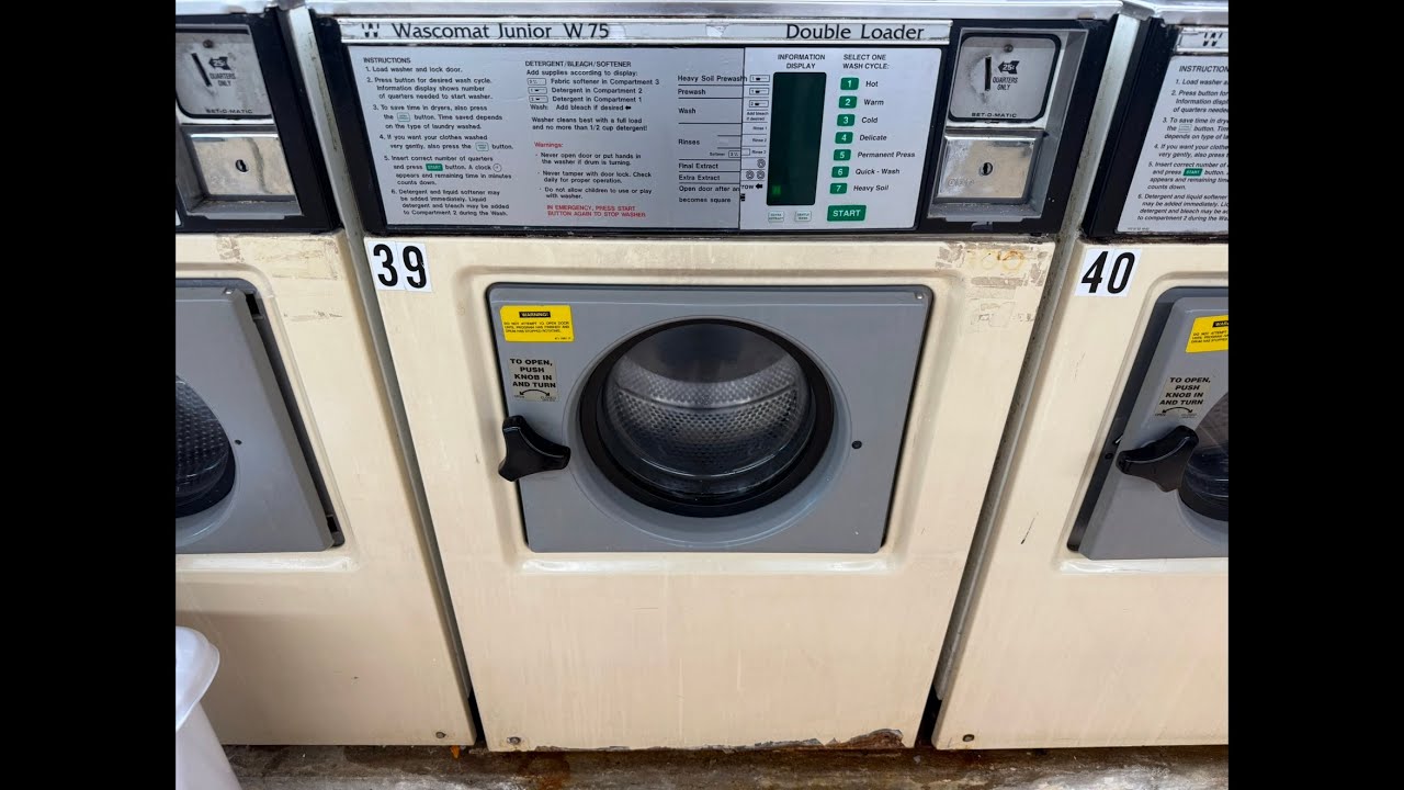 Wascomat Junior W75 ES (Emerald Series) Commercial Washer