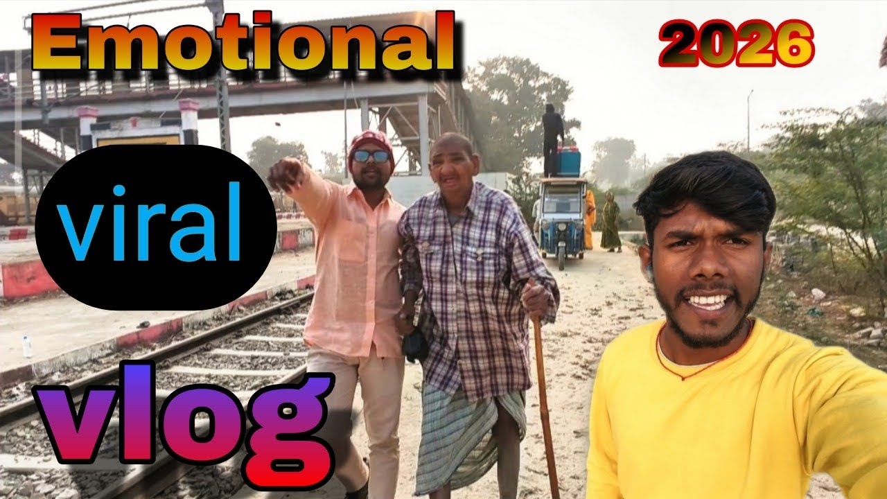 Emotional Viral Vlog 😭 | Yusufpur railway station 
