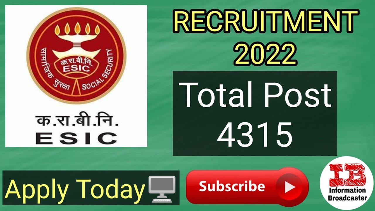 #ESIC #esicrecruitment2022 #UDC #steno #esicmts #trending