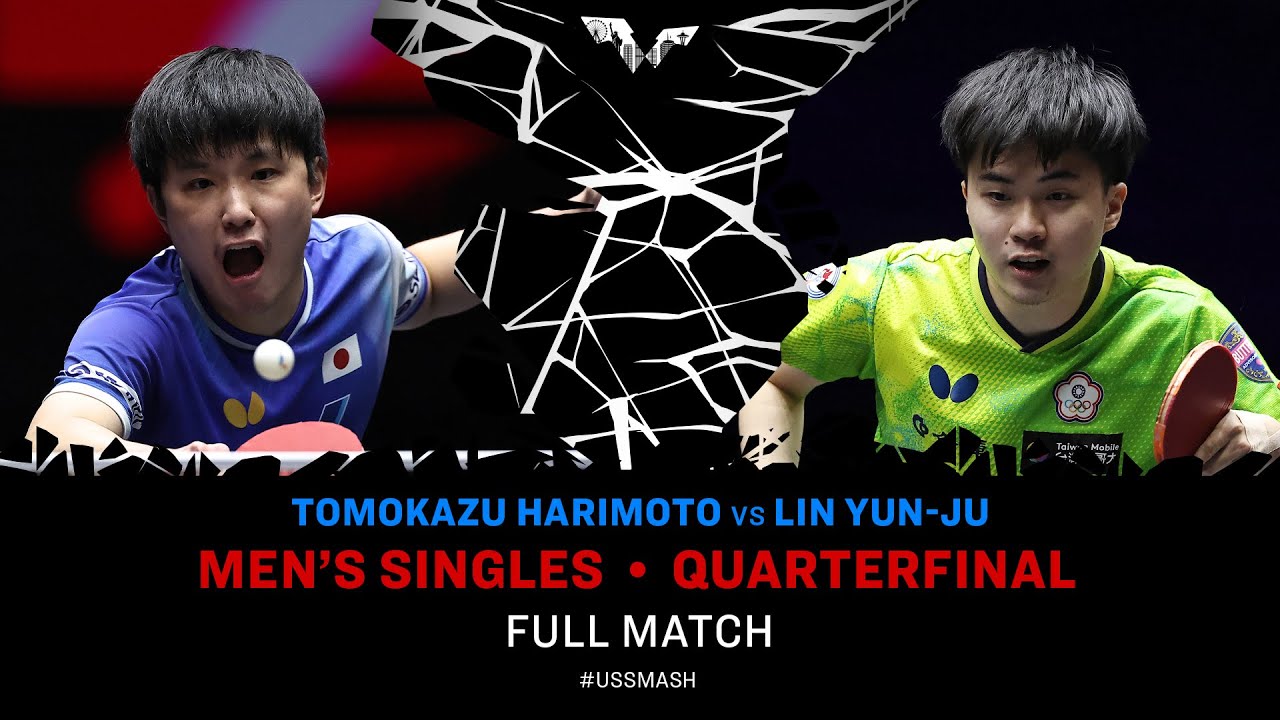 FULL MATCH | Tomokazu Harimoto vs Lin Yun-Ju | MS QF | #USSMASH 2025