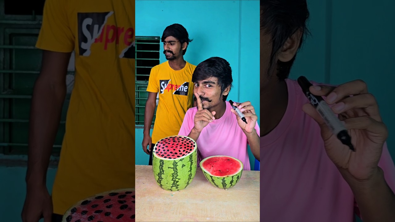 Twin Brother&rsquo;s Watermelon Prank Goes Totally Wrong! 🍉😂😱