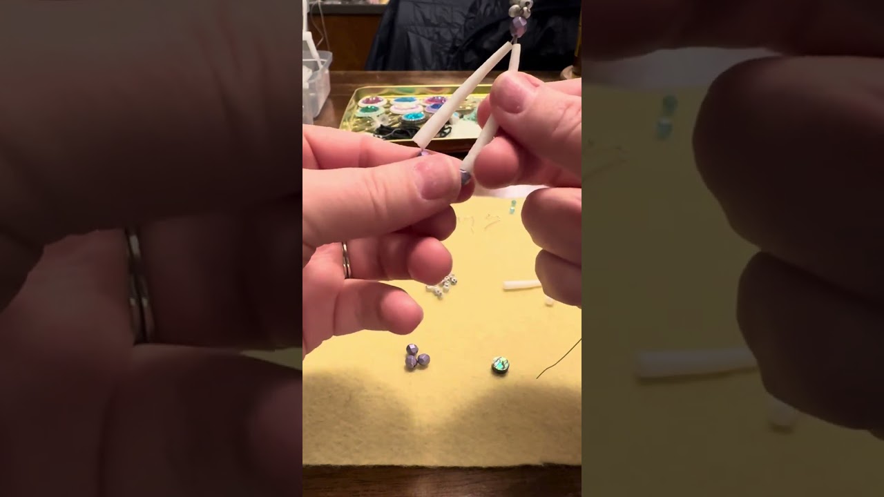 Making Dentallium Earrings