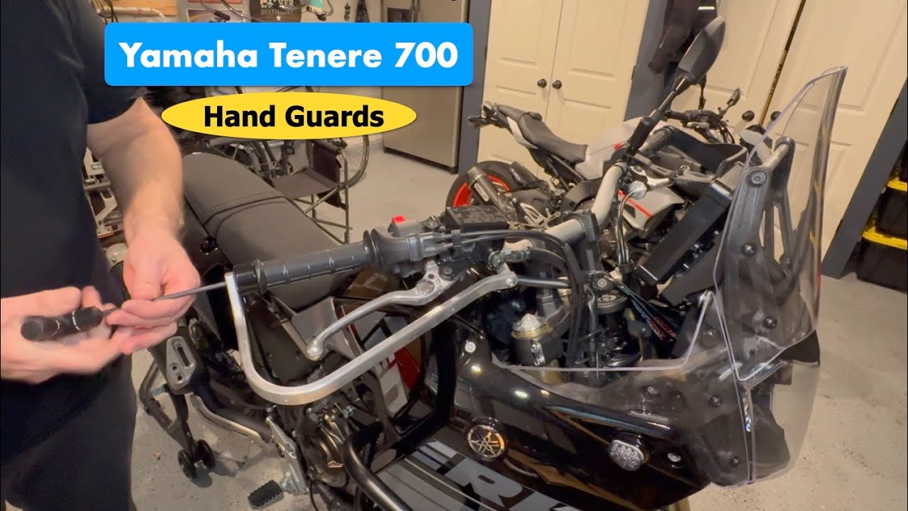 Yamaha Tenere 700 Hand Guard Installation
