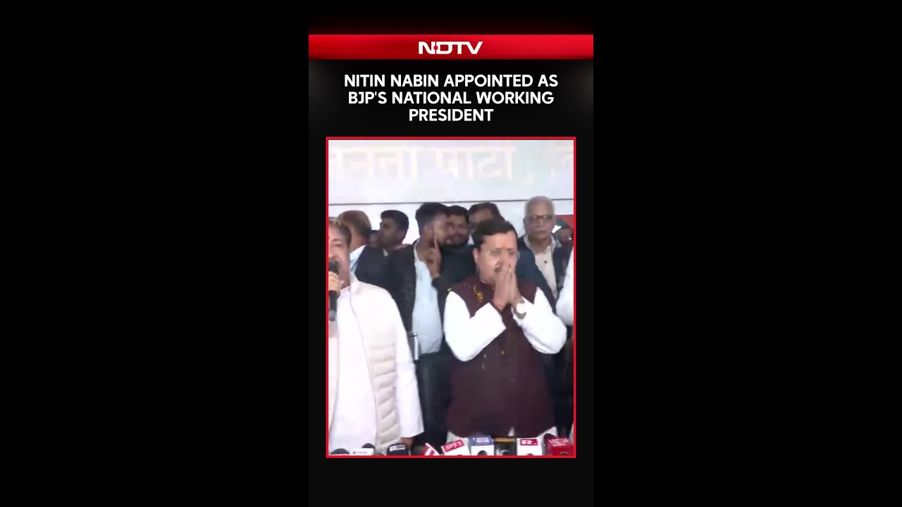 Bihar Minister Nitin Nabin Appointed BJP's National Working President