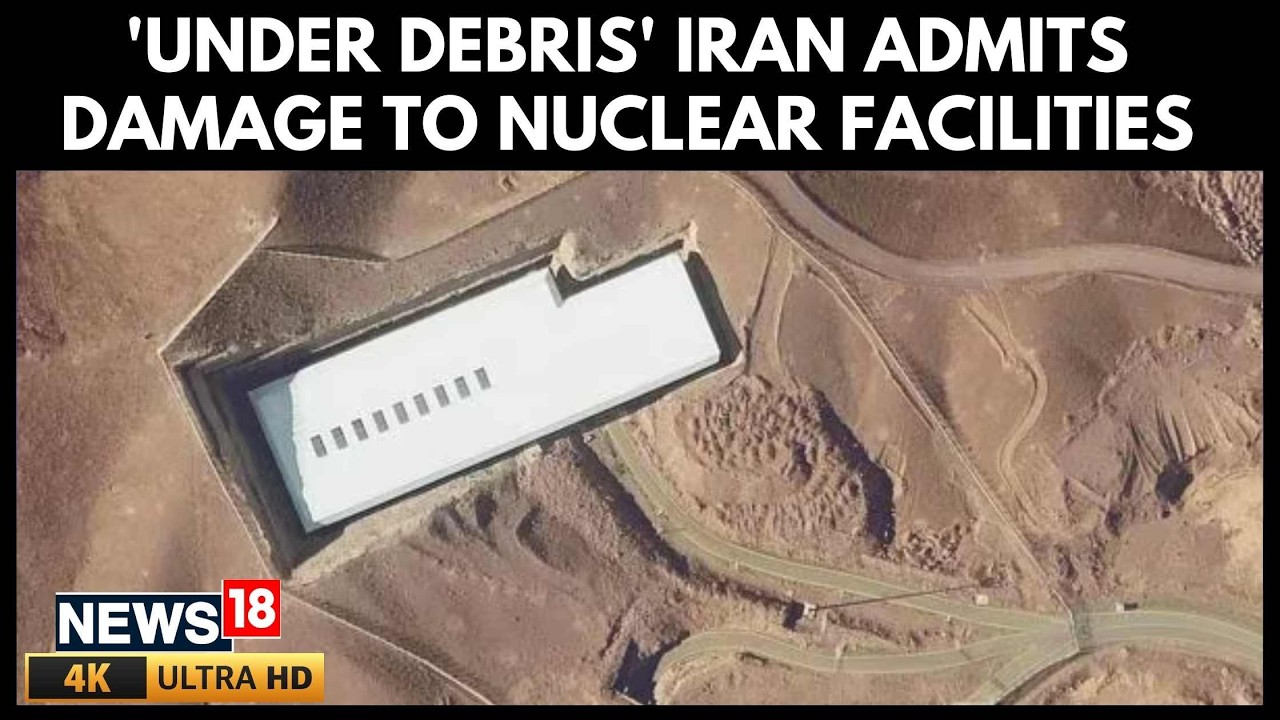 Iran Says Enriched Uranium Buried ‘Under Rubble,’ No Plan to Recover It | US Iran War | 4K | N18G