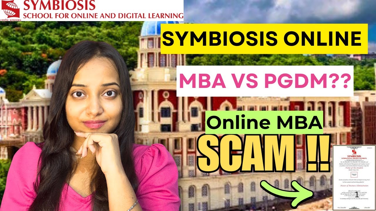 Symbiosis SSODL VS SCDL🔥Online MBA Review🔥PGDM OR MBA Which is better? MBA in 60k Only?
