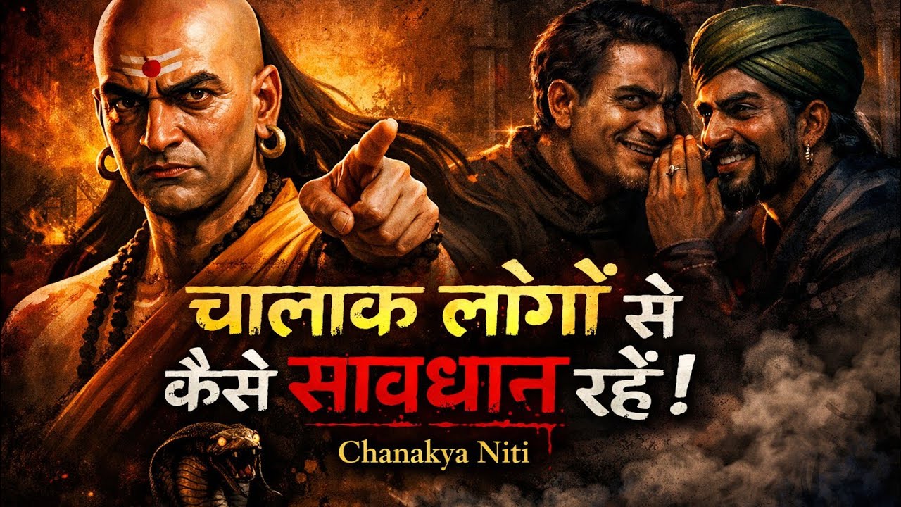 😱 चालाक लोगों से कैसे सावधान रहें ! Chanakya niti | motivational story 