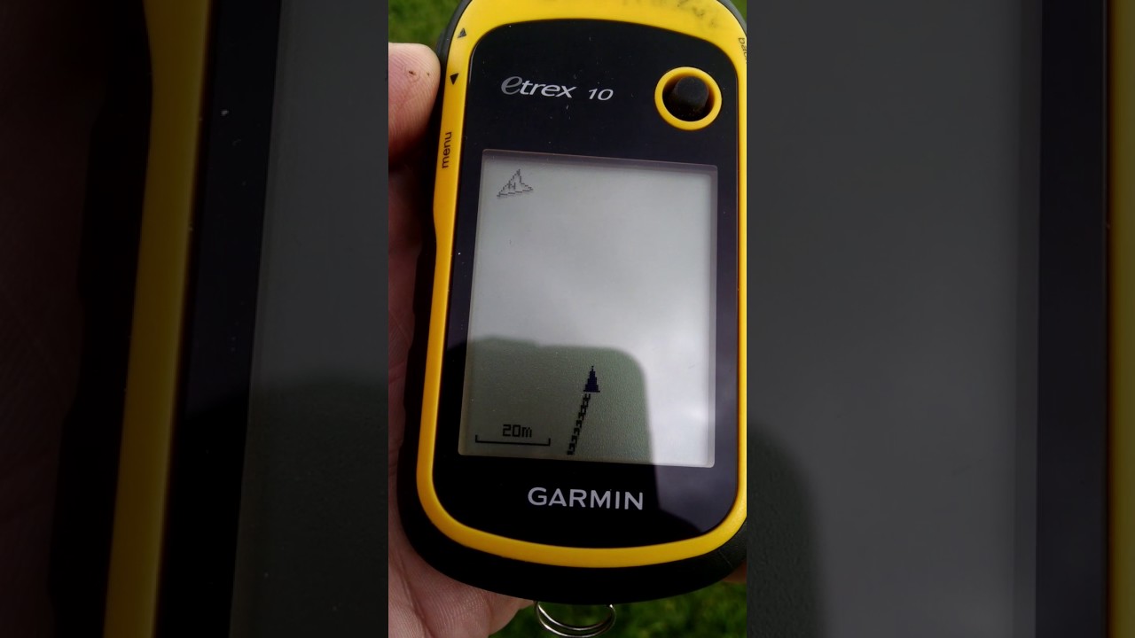 Garmin Etrex 10 GPS waypoint navigation