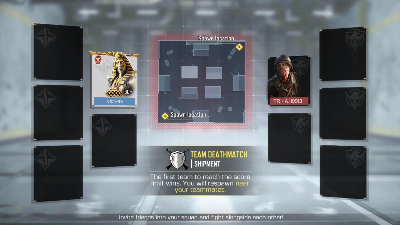 Shipment, Room, Sniper 1vs1 Gameplay  (Call of duty mobile)