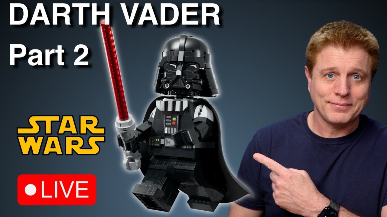 Darth Vader Live Build Part 2
