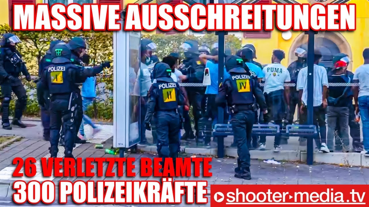 [Uncut] 🚨🚨  MASSIVE AUSSCHREITUNGEN mit GEWALT  🚨🚨 | 300 Polizeikräfte mit 26 verletzten Beamten