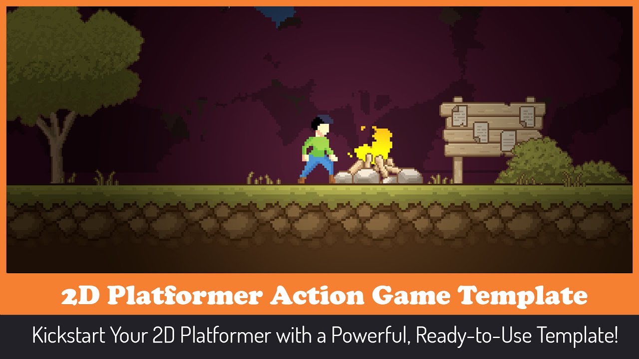 2D Platformer Action Game Template - Unity Asset Store