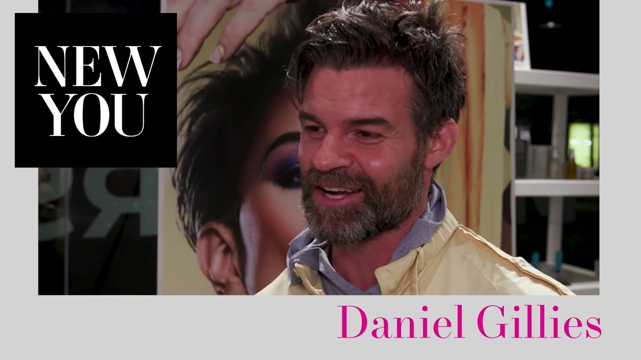 Daniel Gillies discusses his skin care routine at the launch of Derek Warburton x Face Stockholm