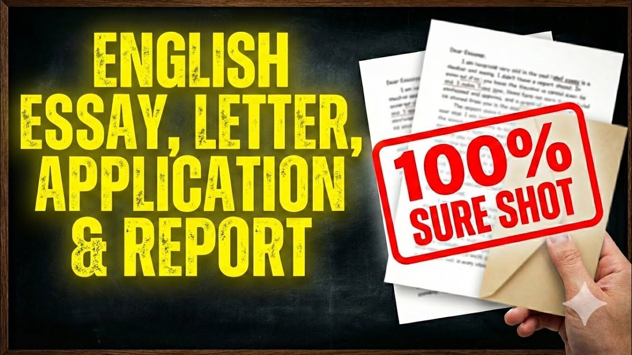 Class 10 English Essay & Application 2026 | କାଲି ଏଇଟା ହିଁ ଆସିବ 😱 | 10th Board Exam English Question