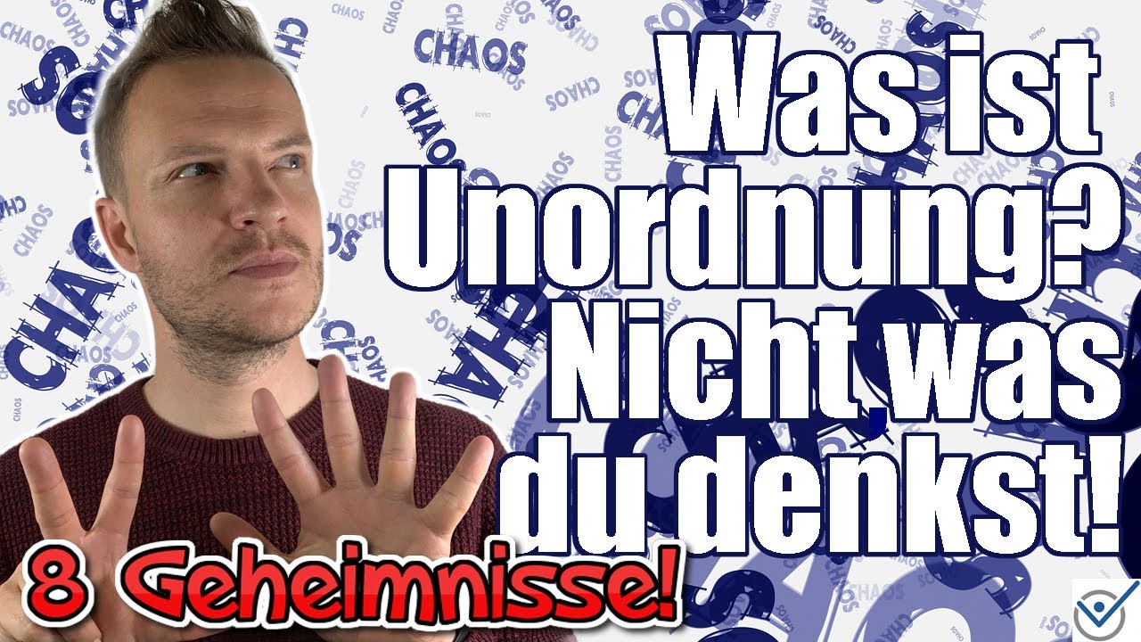 #Minimalismus #Ordnung schaffen - aber was ist #Unordnung? 8 Geheimnisse