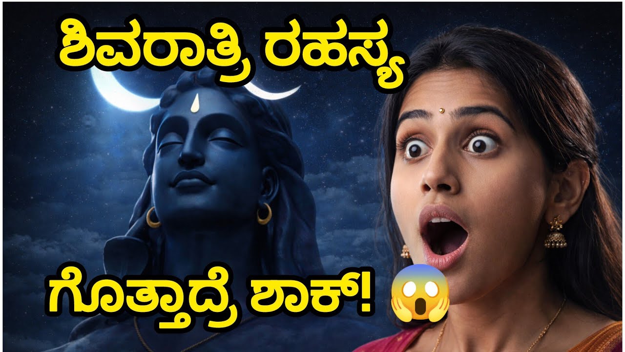 ರಾತ್ರಿಯಲ್ಲಿ ಯಾಕೆ ಶಿವರಾತ್ರಿ?|why Shivaratri Only at Night?ಶಿವರಾತ್ರಿ ರಹಸ್ಯ| Science Will Shock You!