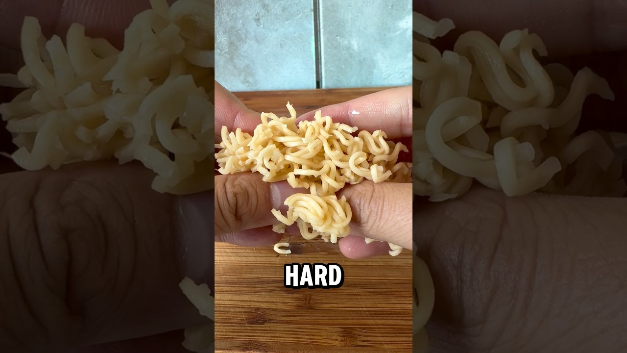 Instant Noodle Time Difference #cooking #experiements #food