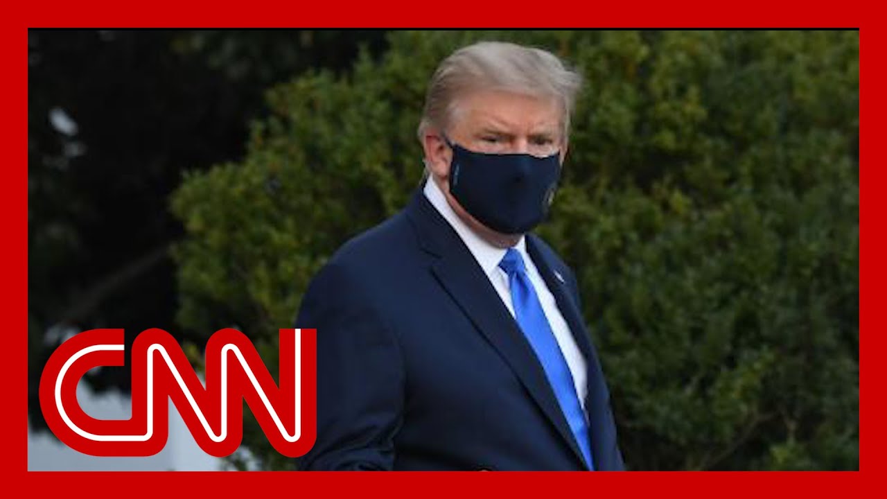 Trump leaves White House for Covid-19 treatment at hospital