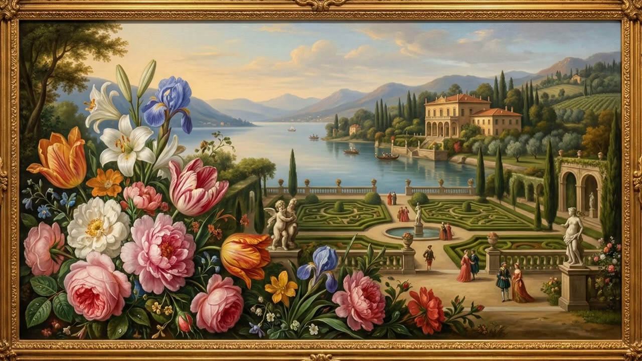 Renaissance Park Painting
