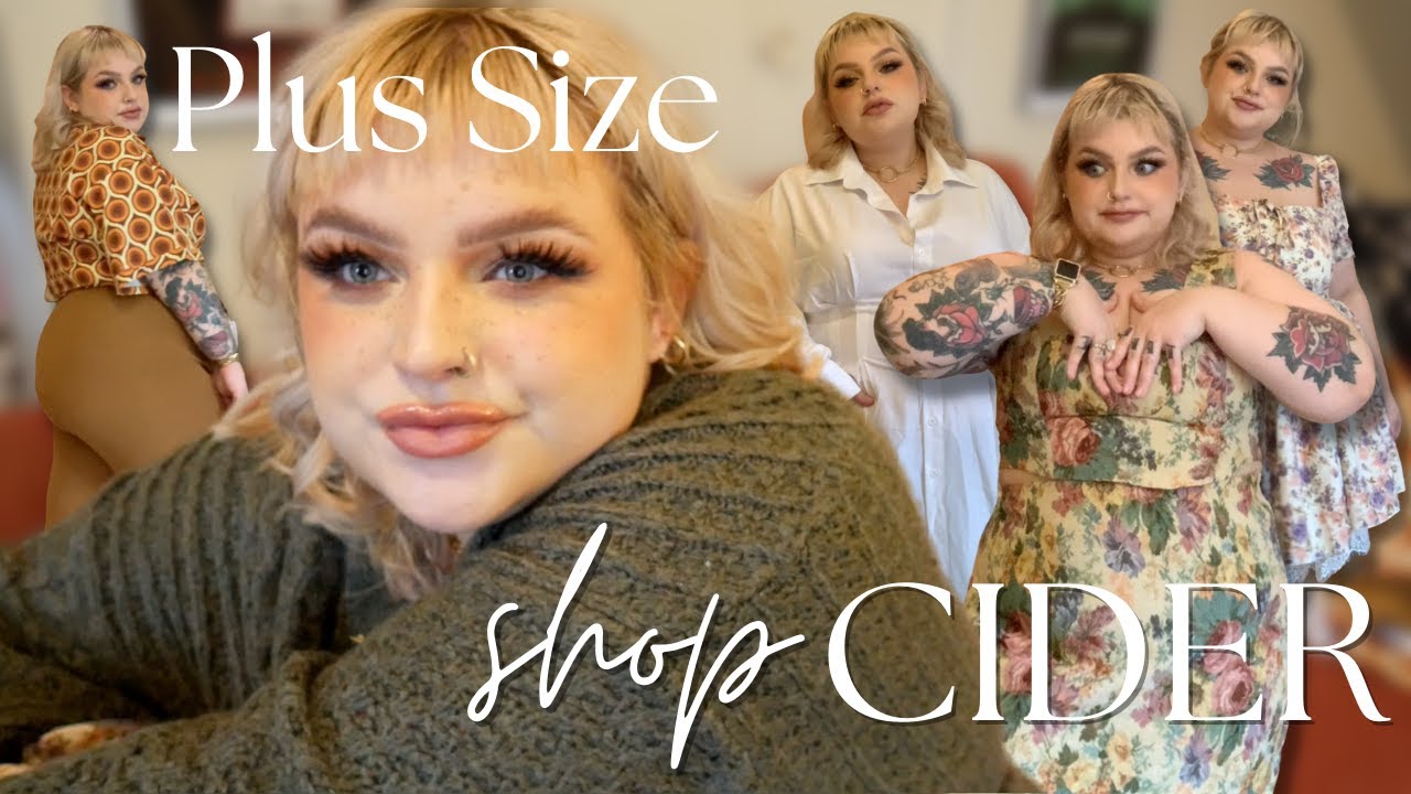 TRY ON SHOP CIDER PLUS SIZE CURVE HAUL