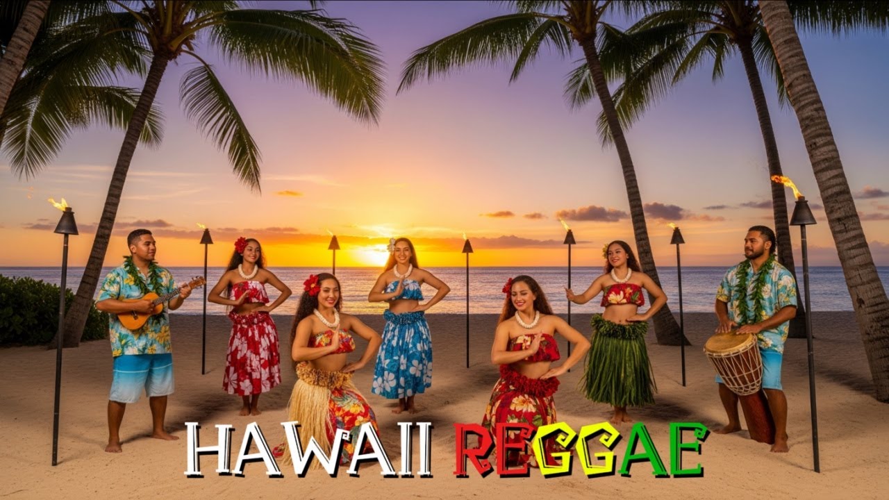 Slow Chill Reggae Live 2026 🌊 Island Groove for Relaxation Beach Walk and Ocean Sunset Vibes