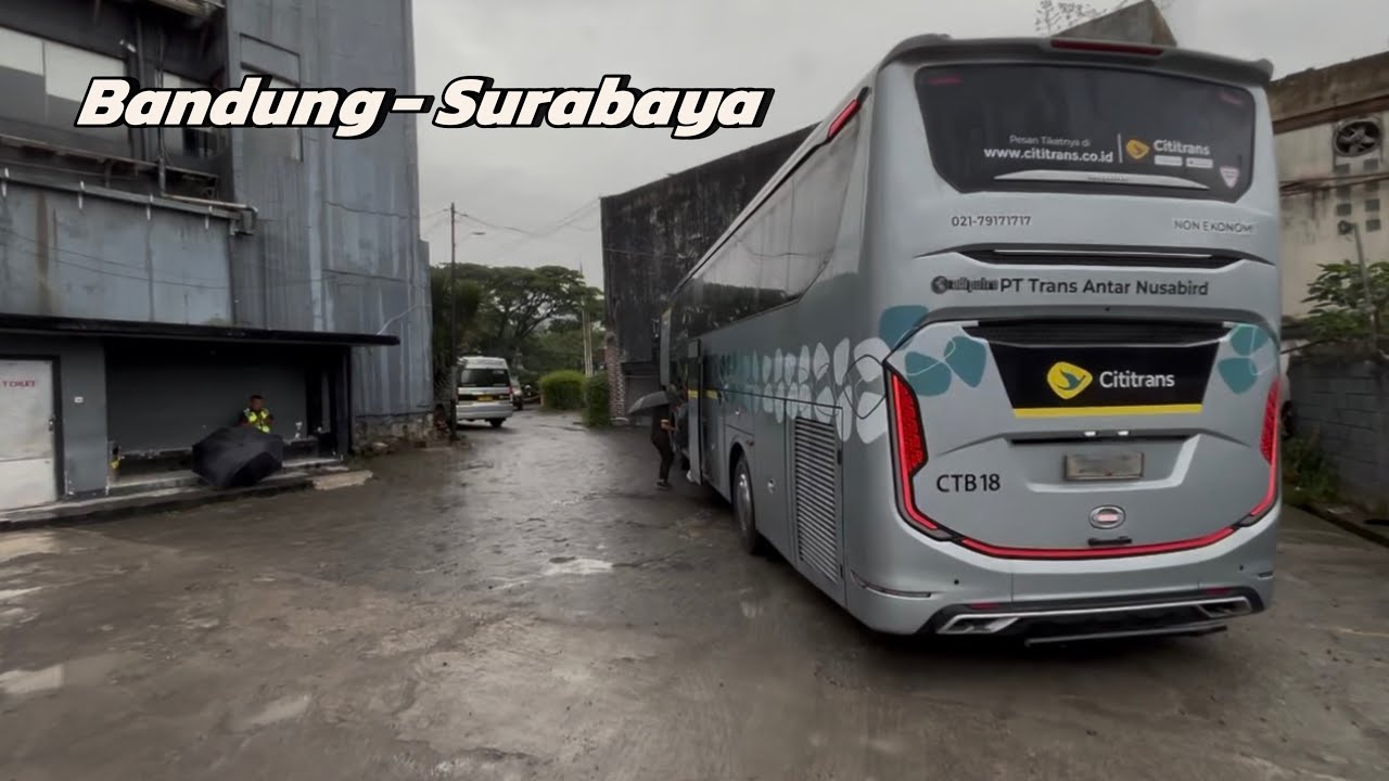 Service Exellent dari Cititrans CTB 18 || Bandung - Surabaya Super Executive Busline