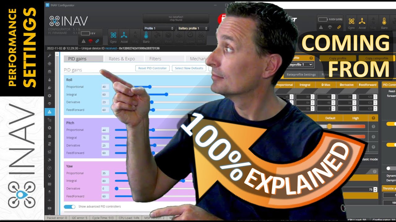 🌟INAV🌟 PIDs Tab -- 100% EXPLAINED! 🏹