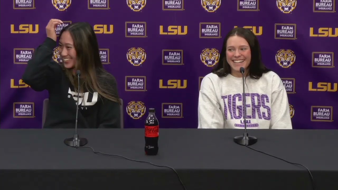 Gymnastics Week 9 Presser (Feb. 23, 2026)