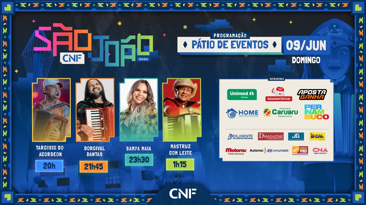 São João de Caruaru 2024 - Ao Vivo - 09/06/2024 🔴
