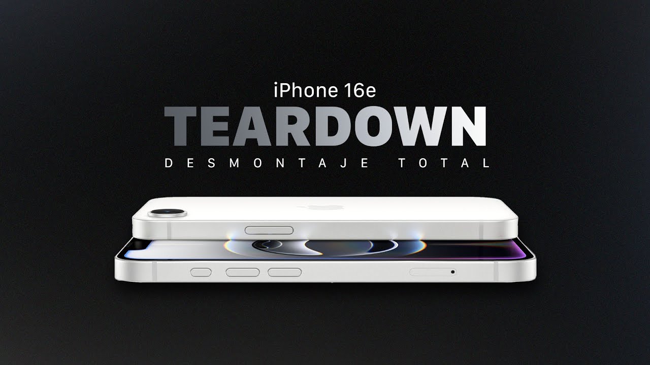 DESMONTAJE IPHONE 16E | TEARDOWN iPhone 16e📱