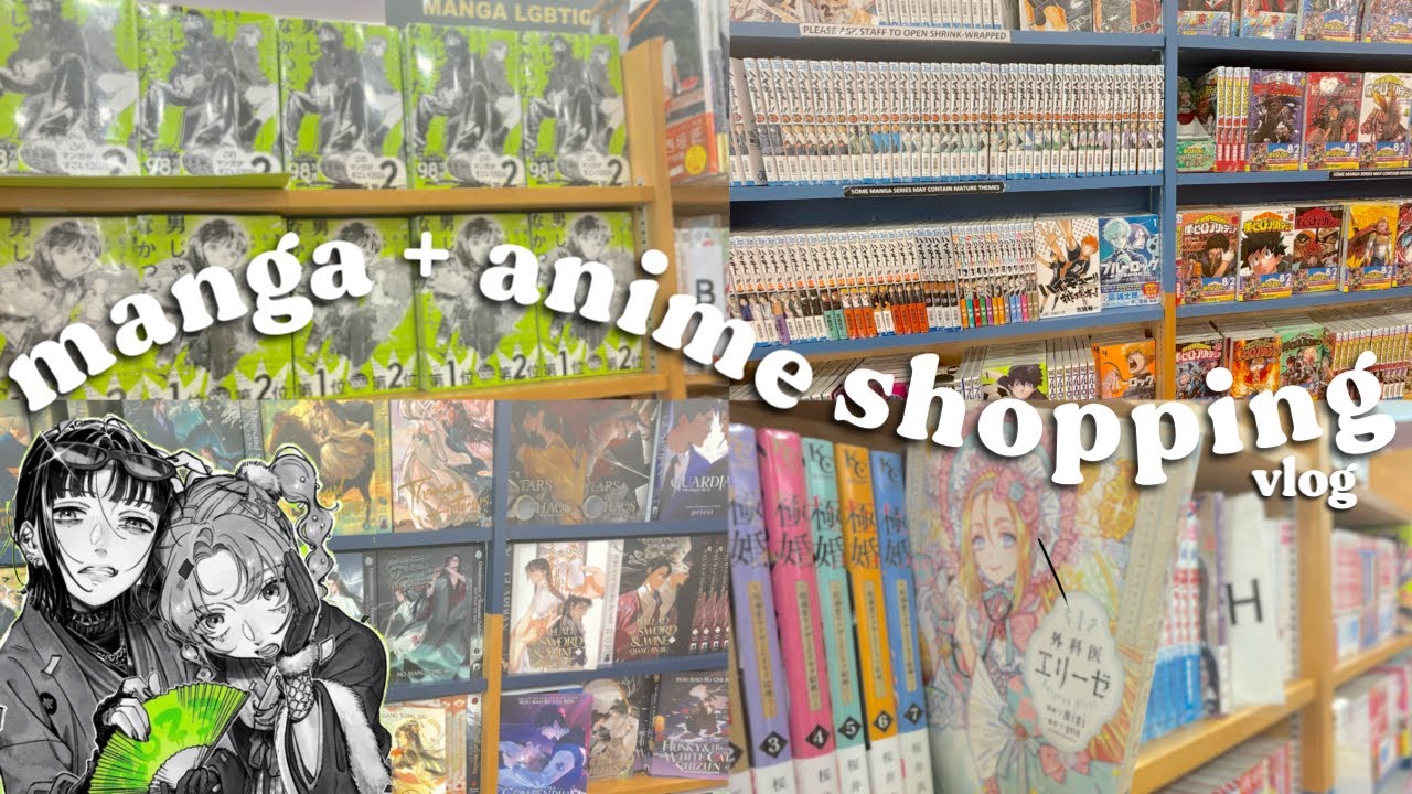 Видеоблог о покупках манги и аниме + небольшой перекуп ˚ʚ♡ɞ˚