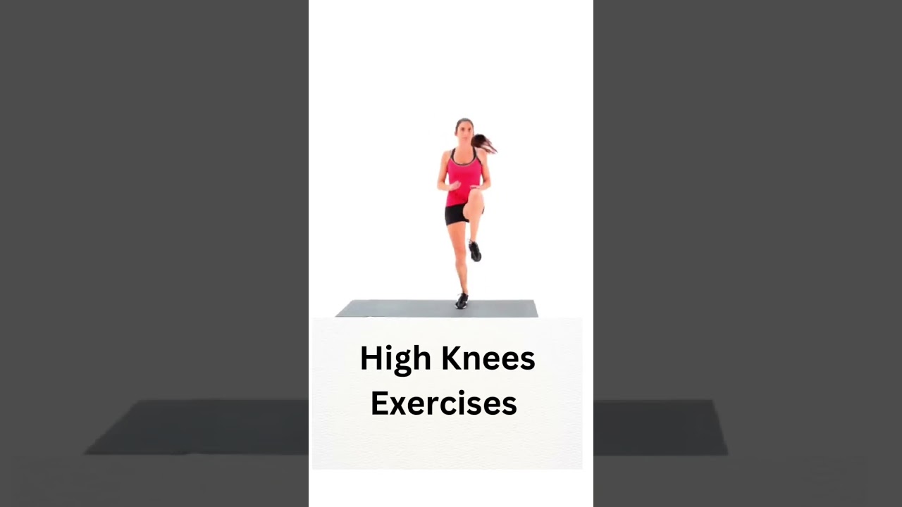 High Knees exercises #fitness #workouts