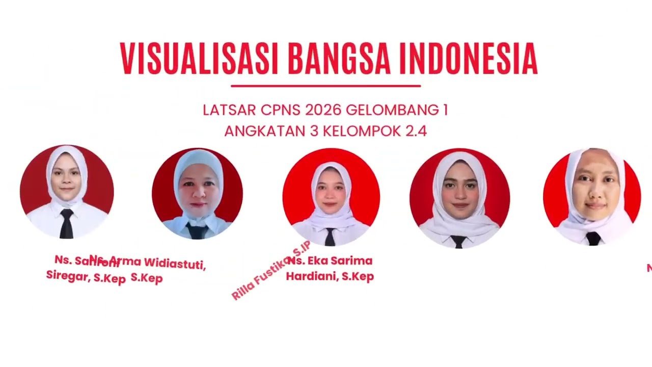VIDEO VISUALISASI BANGSA INDONESIA - LATSAR CPNS 2026 BAPELKES BATAM