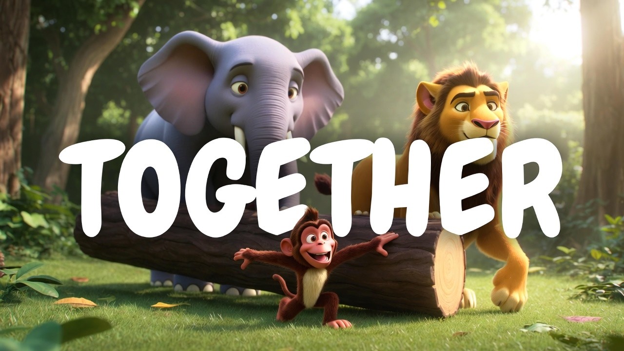 Milo Learns Teamwork 🐵🤝 | A Fun Kids Story About Helping & Sharing (Ages 3–8)