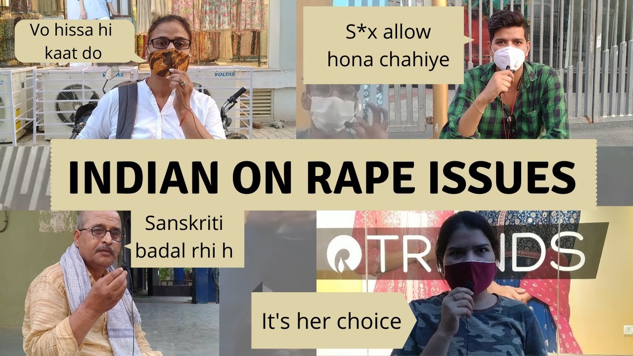 Indian on rape issues | street interview