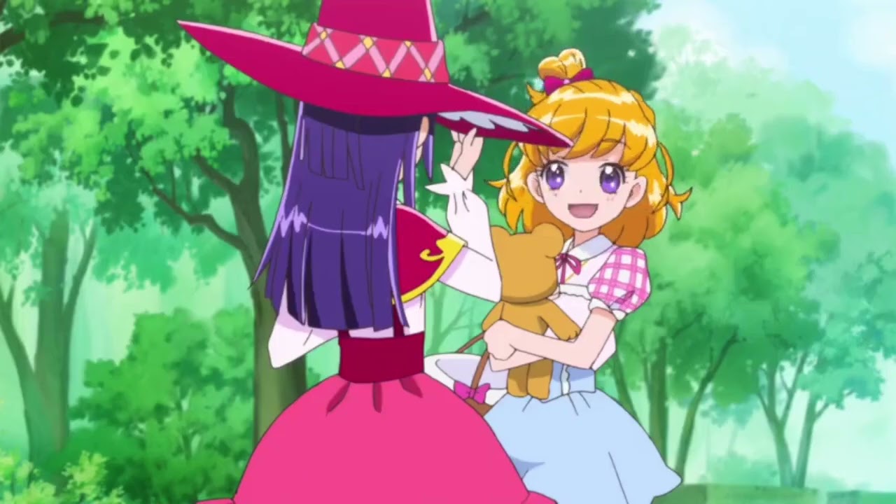 Riko izayoi / cure magical episode 1 scenes (Mahou tsukai precure)
