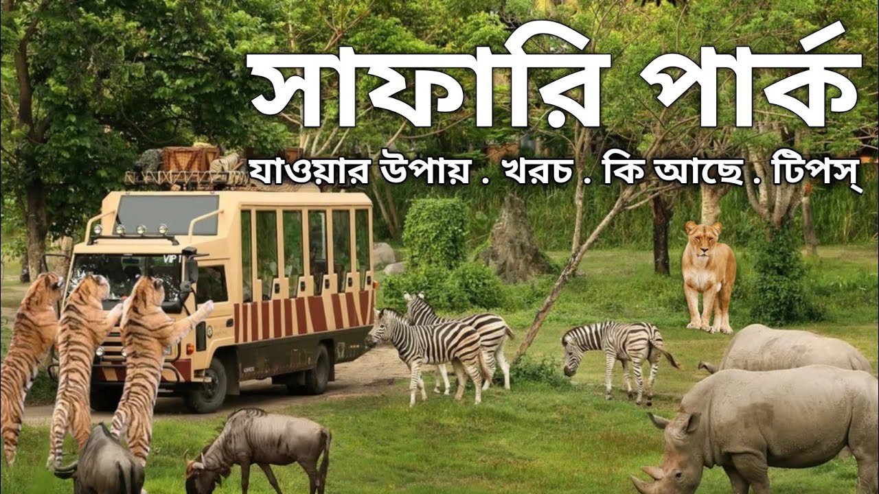এশিয়ার সর্ববৃহৎ সাফারি পার্ক ভ্রমণের সবকিছু🇧🇩| Safari Park Gazipur Bangladesh