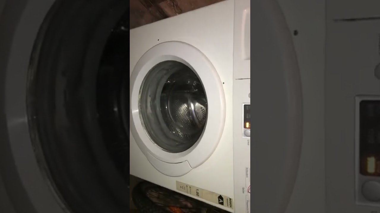 Waschmaschine Bosch maxx 6 testschleudern Part 2